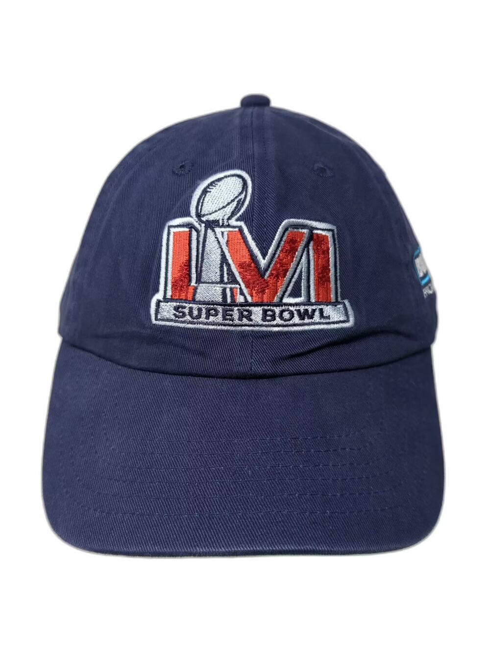 Quake City Caps NFL Super Bowl LVI Bud Light Sponsor Blue Baseball Cap One Size
